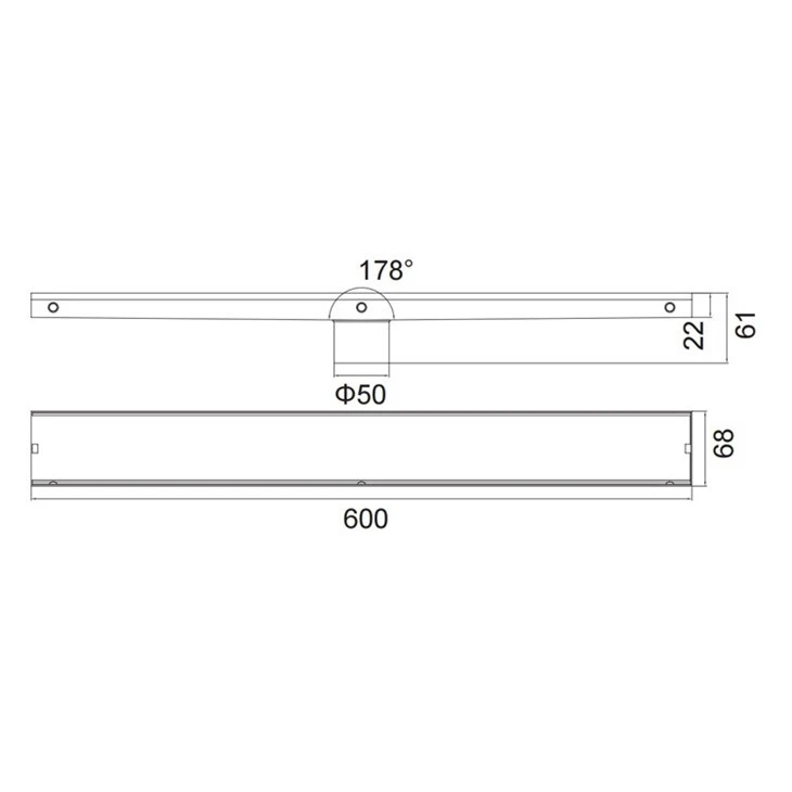 24 linear drain